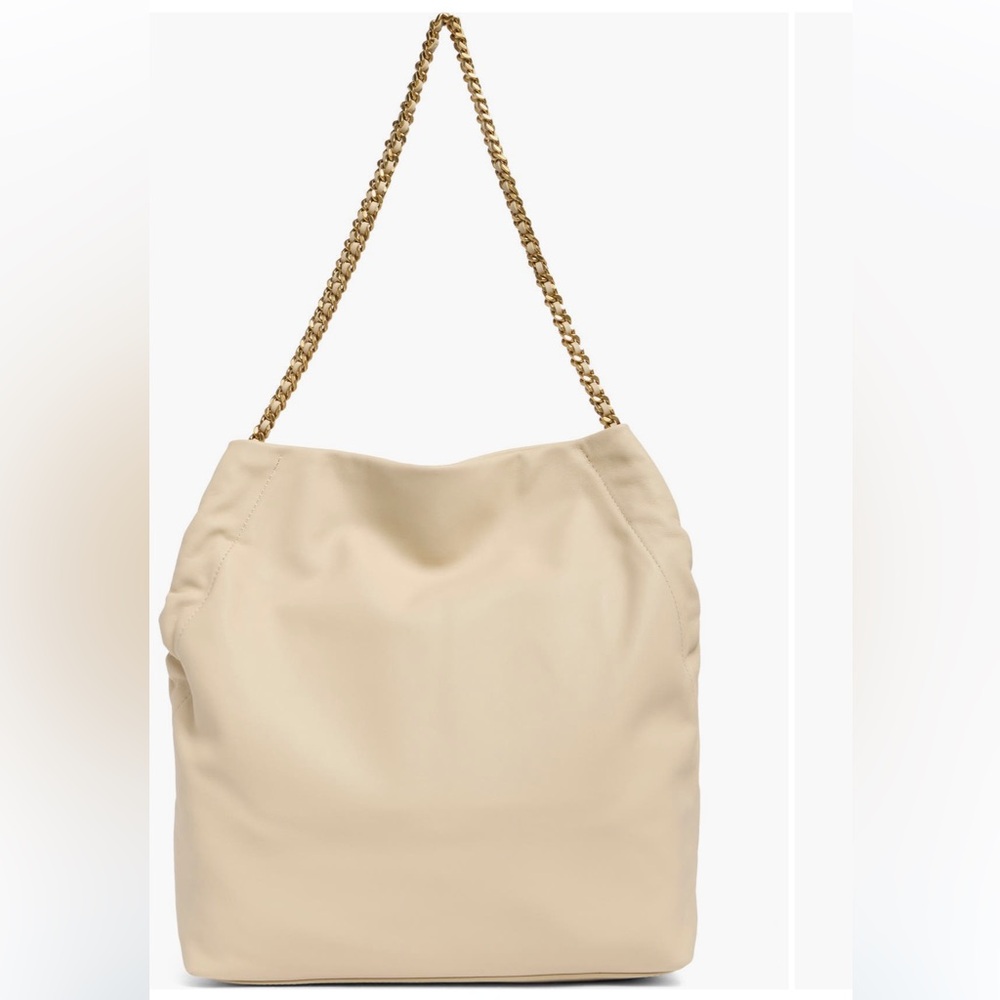 Veronica Beard Slouch Leather Shoulder Bag